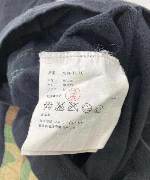 JUNYA WATANABE COMME des GARCONS（(ジュンヤワタナベ コムデギャルソン）JUNYA WATANABE COMME des GARCONS ((ジュンヤワタナベ コムデギャルソン) カモボーダーTシャツ【AD2006】 ブラック サイズ:Mの古着・服飾アイテム