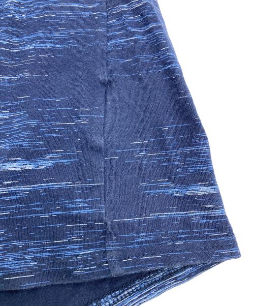 Maison Margiela（メゾンマルジェラ）Maison Margiela (メゾンマルジェラ) 11AW 霜降りTシャツ ブルー サイズ:48の古着・服飾アイテム