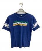 Championチャンピオン）の古着「Vintage minnesota Football Tee【70s～80s】」｜ネイビー