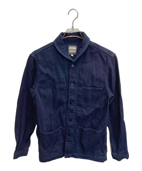 MOMOTARO JEANS（桃太郎ジーンズ）MOMOTARO JEANS (桃太郎ジーンズ) Dobby Coverall/カバーオール ネイビー サイズ:40の古着・服飾アイテム