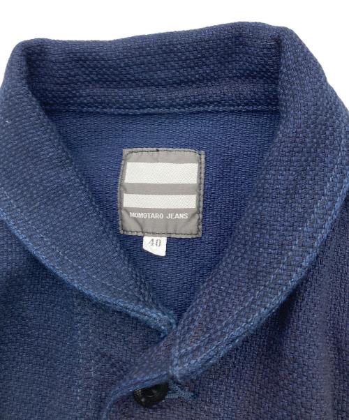 MOMOTARO JEANS（桃太郎ジーンズ）MOMOTARO JEANS (桃太郎ジーンズ) Dobby Coverall/カバーオール ネイビー サイズ:40の古着・服飾アイテム