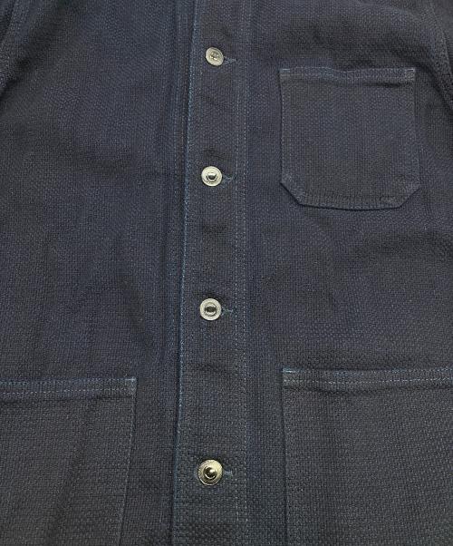 MOMOTARO JEANS（桃太郎ジーンズ）MOMOTARO JEANS (桃太郎ジーンズ) Dobby Coverall/カバーオール ネイビー サイズ:40の古着・服飾アイテム