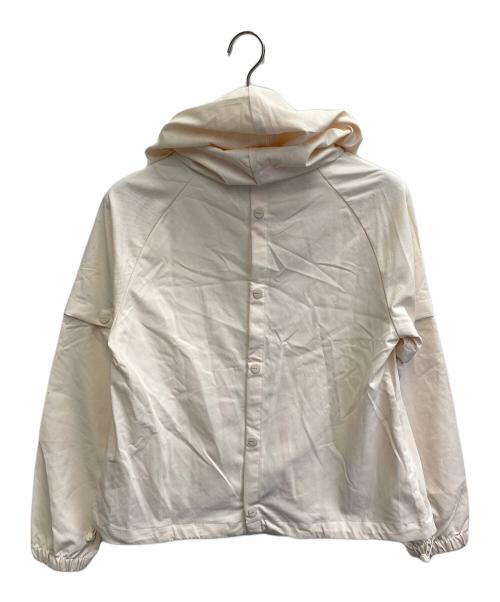 adidas（アディダス）adidas (アディダス) ナイロンジャケット アイボリー サイズ:Mの古着・服飾アイテム