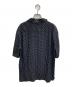 CELINE (セリーヌ) 24SS マイクロトリオンフプリント ハワイアンシャツ ブラック サイズ:37：50000円