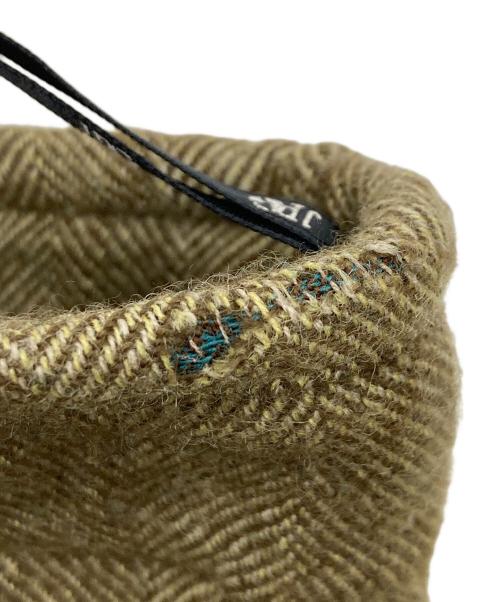 Jean Paul Gaultier FEMME（ジャンポールゴルチエ フェム）Jean Paul GAULTIER FEMME (ジャンポールゴルチェフェム) ヘリンボーン織ウールパンツ グリーン サイズ:40の古着・服飾アイテム