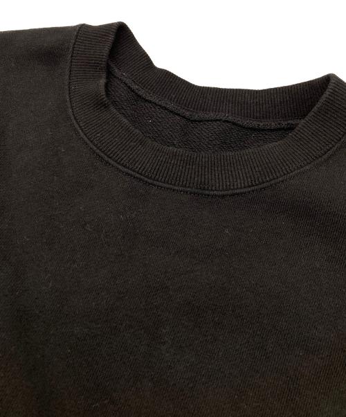 FreshService（フレッシュサービス）FreshService (フレッシュサービス) LIGHT OZ CREW NECK SWEAT ブラック サイズ:Lの古着・服飾アイテム