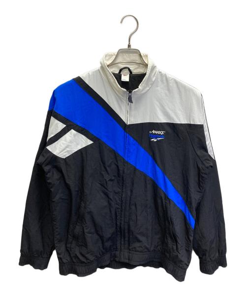 REEBOK（リーボック）REEBOK (リーボック) AWAKE (アウェイク) ナイロンジャケット ホワイト×ブルー サイズ:Lの古着・服飾アイテム