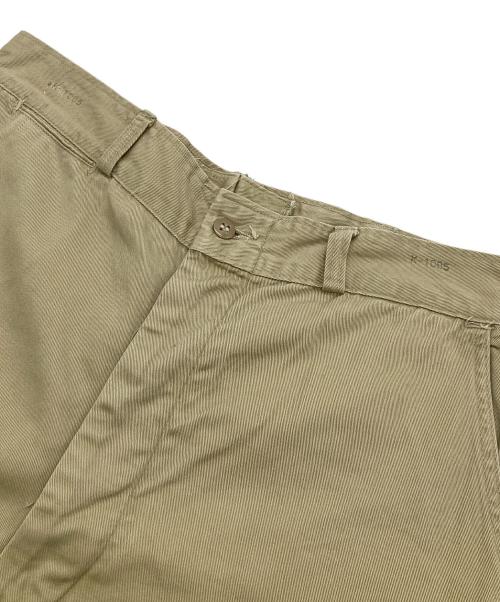 US ARMY（ユーエスアーミー）US ARMY (ユーエスアーミー) 50's M-1945トラウザーパンツ ベージュ サイズ:32-33の古着・服飾アイテム