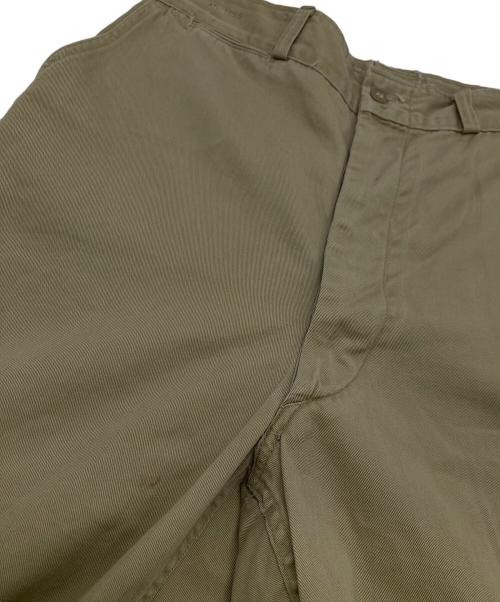 US ARMY（ユーエスアーミー）US ARMY (ユーエスアーミー) 50's M-1945トラウザーパンツ ベージュ サイズ:32-33の古着・服飾アイテム