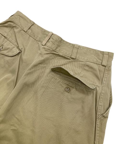 US ARMY（ユーエスアーミー）US ARMY (ユーエスアーミー) 50's M-1945トラウザーパンツ ベージュ サイズ:32-33の古着・服飾アイテム