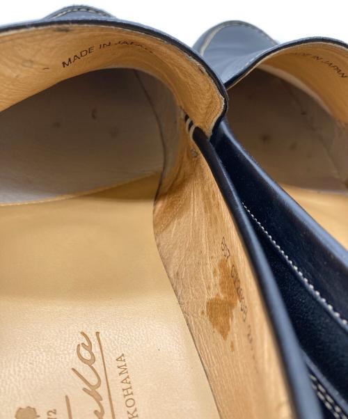 Otsuka（オオツカ）OTSUKA (オオツカ) スリッポン/トラベラーズシューズ ブラック サイズ:26.5cmの古着・服飾アイテム