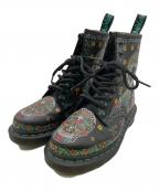 Dr.Martensドクターマーチン）の古着「1460 SKULL BACKHAND/8ホールブーツ」｜ブラック