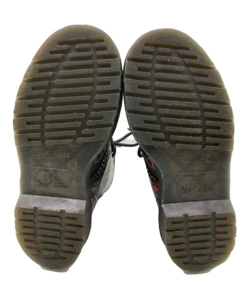 Dr.Martens（ドクターマーチン）Dr.Martens (ドクターマーチン) 1460 SKULL BACKHAND/8ホールブーツ ブラック サイズ:UK３の古着・服飾アイテム