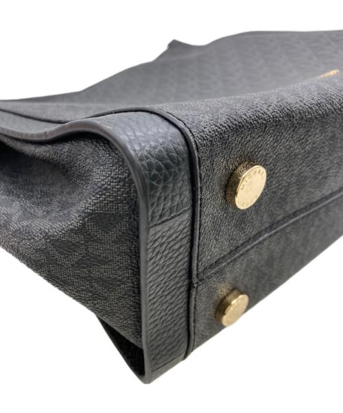 MICHAEL KORS（マイケル・コース）MICHAEL KORS (マイケルコース) ニューベリーミディアムチェーントート ブラックの古着・服飾アイテム