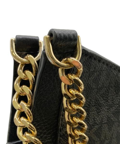 MICHAEL KORS（マイケル・コース）MICHAEL KORS (マイケルコース) ニューベリーミディアムチェーントート ブラックの古着・服飾アイテム