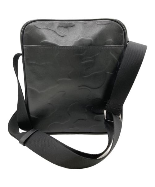 MICHAEL KORS（マイケル・コース）MICHAEL KORS (マイケルコース) カモフラショルダーバッグ ブラックの古着・服飾アイテム