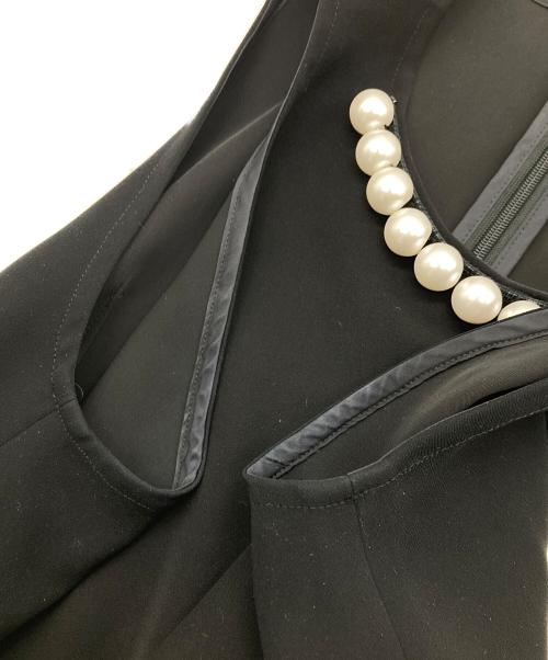 YOKO CHAN（ヨーコチャン）YOKO CHAN (ヨーコチャン) パールドレス ブラック サイズ:36の古着・服飾アイテム