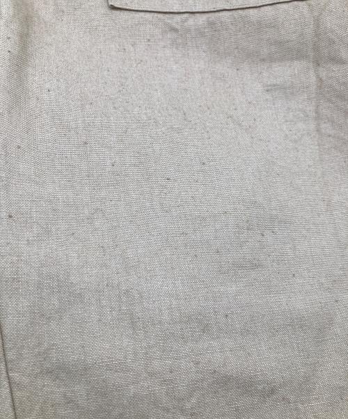 45R（フォーティファイブ・アール）45R (フォーティファイブ・アール) リネンダックの908ベイカーパンツ ベージュ サイズ:2の古着・服飾アイテム