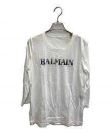 BALMAIN（バルマン）の古着「ロゴカットソー」｜ホワイト