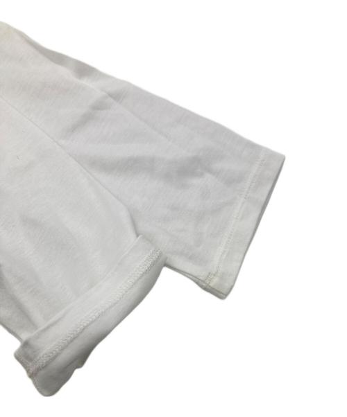 BALMAIN（バルマン）BALMAIN (バルマン) ロゴカットソー ホワイト サイズ:9の古着・服飾アイテム