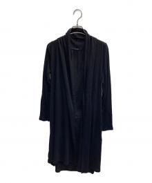 LIMI feu（リミフゥ）の古着「ロングカーディガン」｜ブラック