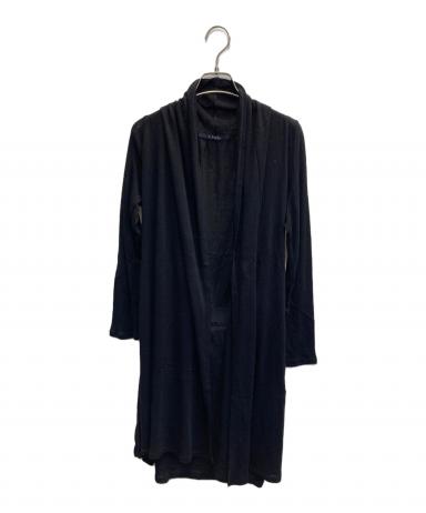 中古・古着通販】LIMI feu (リミフゥ) ロングカーディガン ブラック 