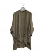 LIMI feuリミフゥ）の古着「Short sleeve shirt」｜オリーブ