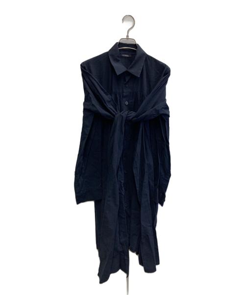 LIMI feu（リミフゥ）LIMI feu (リミフゥ) アーカイブデザインワンピース ネイビー サイズ:Sの古着・服飾アイテム