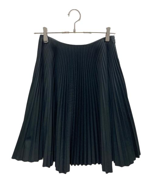 PRADA（プラダ）PRADA (プラダ) プリーツスカート ブラック サイズ:38の古着・服飾アイテム