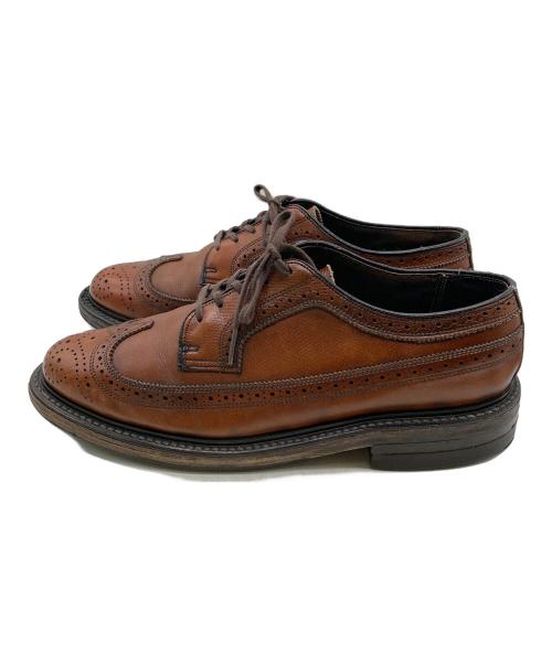Florsheim（フローシャイム）Florsheim (フローシャイム) 75676 ウィングチップシューズ ブラウン サイズ:7 1/2の古着・服飾アイテム