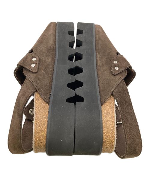 MAISON SPECIAL（メゾンスペシャル）MAISON SPECIAL (メゾンスペシャル) 東京産コルクドッキング厚底サボサンダル ブラウン サイズ:26 1/2の古着・服飾アイテム