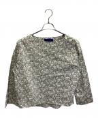 LA MARINE FRANCAISEマリンフランセーズ）の古着「舟柄ブラウス」｜グレー