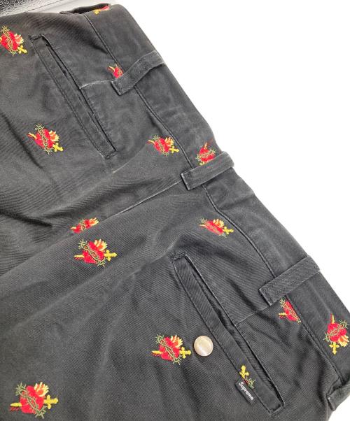 SUPREME（シュプリーム）Supreme (シュプリーム) 17AW sacred hearts work pant ブラック サイズ:32の古着・服飾アイテム