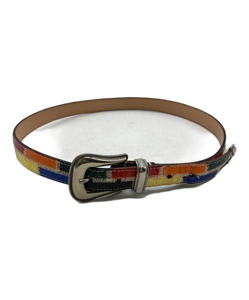 SUPREME（シュプリーム）Supreme (シュプリーム) Patchwork Ranger Belt マルチカラー サイズ:S-Mの古着・服飾アイテム
