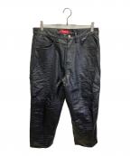 SUPREMEシュプリーム）の古着「22SS Faux Croc Painter Pant」｜ブラック