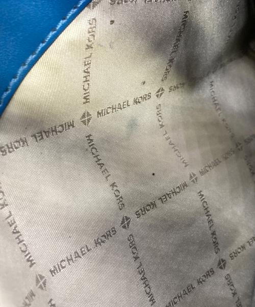 MICHAEL KORS（マイケル・コース）MICHAEL KORS (マイケルコース) 2WAYバッグ ブルーの古着・服飾アイテム