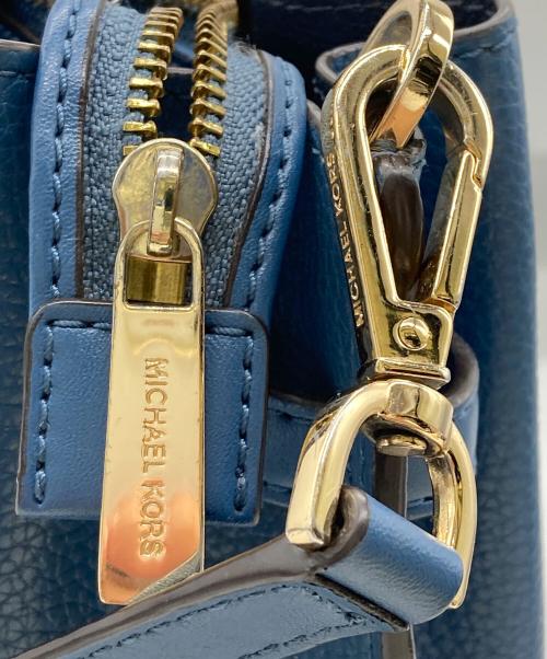 MICHAEL KORS（マイケル・コース）MICHAEL KORS (マイケルコース) 2WAYバッグ ブルーの古着・服飾アイテム