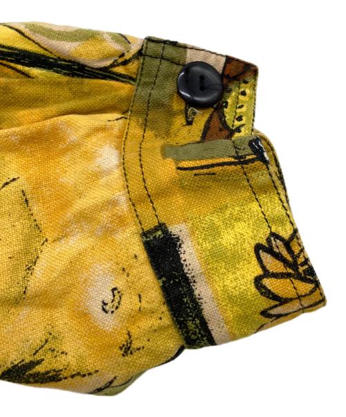 KAKTUS（カクタス）kaktus (カクタス) アートプリントジャケット ベージュ サイズ:XLの古着・服飾アイテム