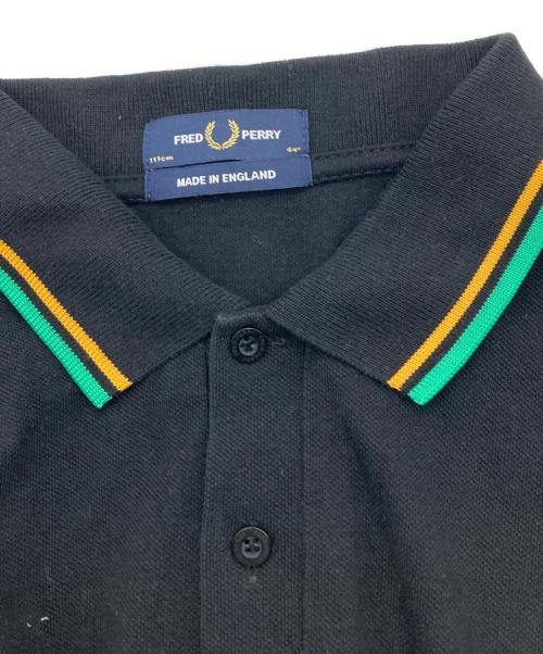 FRED PERRY（フレッドペリー）FRED PERRY (フレッドペリー) ポロシャツ ブラック サイズ:44の古着・服飾アイテム