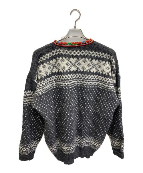 Norcewool（ノースウール）Norcewool (ノースウール) チロリアンニット グレー サイズ:XLの古着・服飾アイテム