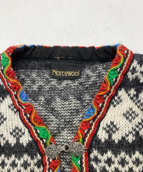 Norcewool（ノースウール）Norcewool (ノースウール) チロリアンニット グレー サイズ:XLの古着・服飾アイテム