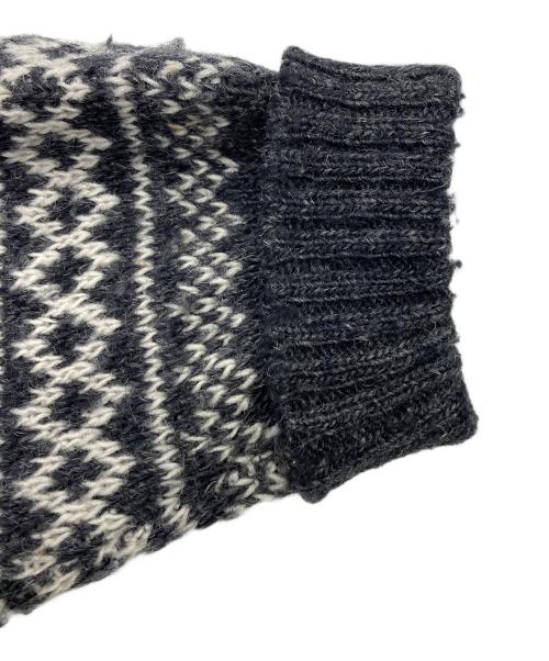 Norcewool（ノースウール）Norcewool (ノースウール) チロリアンニット グレー サイズ:XLの古着・服飾アイテム