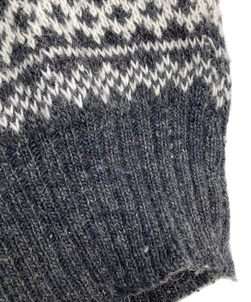 Norcewool（ノースウール）Norcewool (ノースウール) チロリアンニット グレー サイズ:XLの古着・服飾アイテム