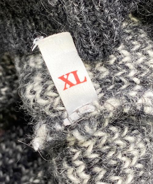 Norcewool（ノースウール）Norcewool (ノースウール) チロリアンニット グレー サイズ:XLの古着・服飾アイテム