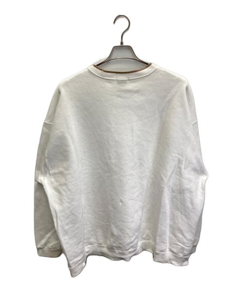 NIKE（ナイキ）NIKE (ナイキ) 90s センタースウォッシュスウェット【USA製】 ホワイト サイズ:XXLの古着・服飾アイテム