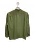 P.R.O.N.T.I (PRONTI) 変形切替デザイン ヴィンテージ シャツ オリーブ サイズ:M：6000円