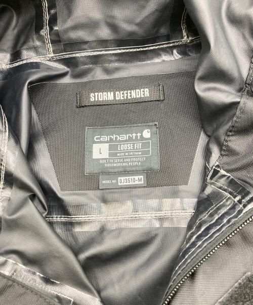 CarHartt（カーハート）CarHartt (カーハート) Storm Defender Waterproof Jacket ブラック サイズ:Lの古着・服飾アイテム