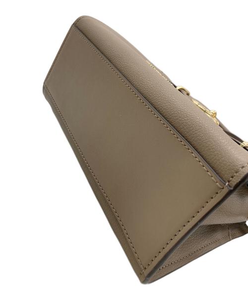 MICHAEL KORS（マイケル・コース）MICHAEL KORS (マイケルコース) ミニサッチェル2WAYバッグ ブラウンの古着・服飾アイテム