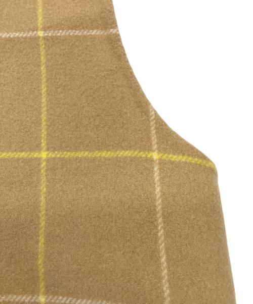 UNITED ARROWS（ユナイテッドアローズ）UNITED ARROWS (ユナイテッドアローズ) リバーシブル Vネック ベスト ベージュ サイズ:FREEの古着・服飾アイテム