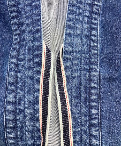 BLUE SAKURA（ブルーサクラ）BLUE SAKURA (ブルーサクラ) DENIM KIMONO JACKET インディゴ サイズ:大　の古着・服飾アイテム